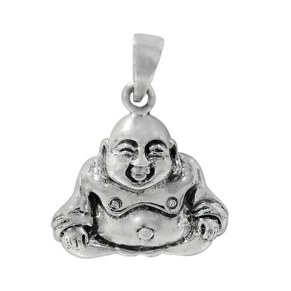 Sterling Silver Buddha Pendant